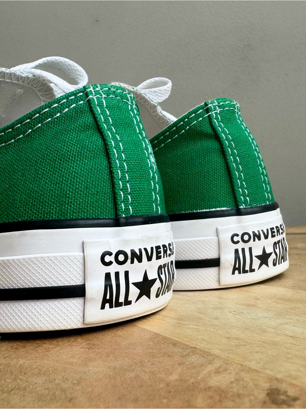 Converse Chuck Taylor All Star Low Retro Kelly Green Shoes Size 8 - Picture 7 of 10